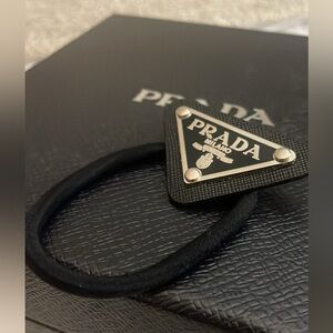 Prada hair tie